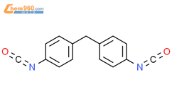 二苯基甲烷-4,4'-二异氰酸酯结构式图片|101-68-8结构式图片
