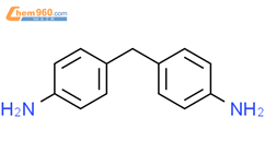 4,4'-二氨基二苯甲烷结构式图片|101-77-9结构式图片