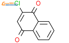 2-氯-1,4-萘醌结构式图片|1010-60-2结构式图片