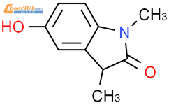 1,3-二甲基-5-羟基吲哚啉-2-酮结构式图片|1010-68-0结构式图片