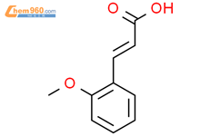 反式-2-甲氧基肉桂酸结构式图片|1011-54-7结构式图片