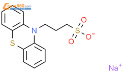 钠3-(10H-吩噻嗪-10-基)丙烷-1-磺酸盐结构式图片|101199-38-6结构式图片