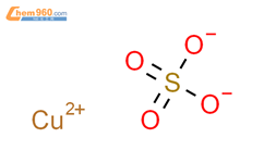 硫酸铜结构式图片|10124-44-4结构式图片