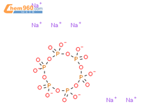 六偏磷酸钠结构式图片|10124-56-8结构式图片