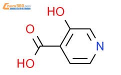 3-羟基-4-吡啶羧酸结构式图片|10128-71-9结构式图片