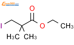 3-碘-2,2-二甲基丙酸乙酯结构式图片|1013116-55-6结构式图片