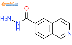 isoquinoline-6-carbohydrazide结构式图片|1015068-44-6结构式图片
