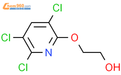 乙醇，2-[（3,5,6-三氯-2-吡啶基）氧]-结构式图片|10163-32-3结构式图片