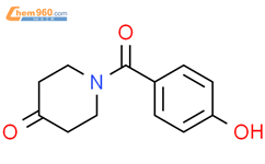 4-Piperidinone, 1-(4-hydroxybenzoyl)-结构式图片|1016848-14-8结构式图片