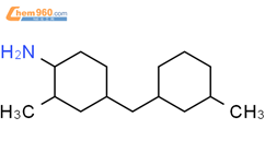 2-甲基-4-[(3-甲基环己基)甲基]环己胺结构式图片|1017849-98-7结构式图片