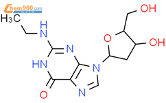 2’-Deoxy-N-ethylguanosine结构式图片|101803-03-6结构式图片