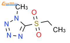 5-(乙基磺酰基)-1-甲基-1H-四唑结构式图片|1019062-29-3结构式图片