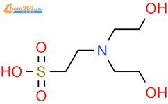 2-(二乙醇胺基)乙磺酸结构式图片|10191-18-1结构式图片