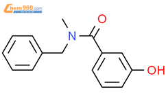 N-benzyl-3-hydroxy-N-methylbenzamide结构式图片|1019392-21-2结构式图片