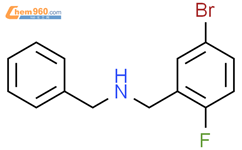 N-[(5-bromo-2-fluorophenyl)methyl]-1-phenylmethanamine