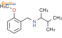 [(2-甲氧基苯基)甲基](3-甲基丁烷-2-基)胺结构式图片|1019594-47-8结构式图片