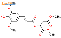 dimethyl 2-O-sinapoylmalate结构式图片|1019652-29-9结构式图片