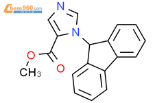 1H-Imidazole-5-carboxylicacid, 1-(9H-fluoren-9-yl)-, methyl ester结构式图片|101976-67-4结构式图片