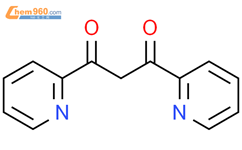 1,3-二(2-吡啶)-1,3-丙烷二酮结构式图片|10198-89-7结构式图片