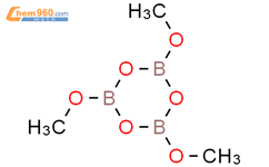 三甲氧基环硼氧烷结构式图片|102-24-9结构式图片