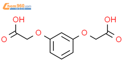 间苯二酚-O,O'-二乙酸结构式图片|102-39-6结构式图片