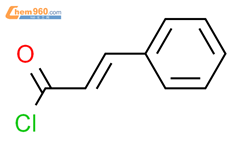 β-苯基丙烯酰氯结构式图片|102-92-1结构式图片