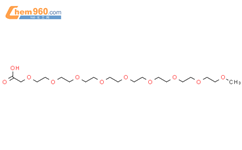 3,6,9,12,15,18,21,24,27-九氧杂二十八烷酸结构式图片|102013-72-9结构式图片