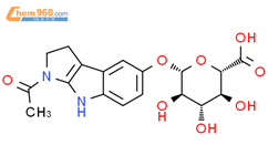 Cyclic N-Acetylserotonin Glucuronide结构式图片|1020687-67-5结构式图片