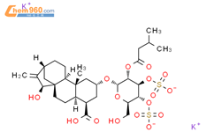 苍术苷钾盐结构式图片|102130-43-8结构式图片