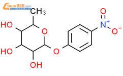 对硝基苯-α-L-岩藻吡喃糖苷结构式图片|10231-84-2结构式图片