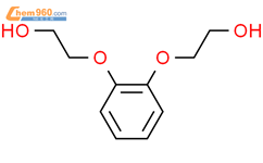 O,O-双(2-羟乙氧基)苯结构式图片|10234-40-9结构式图片