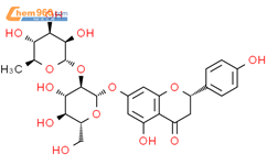 柚皮苷结构式图片|10236-47-2结构式图片