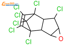 环氧七氯,Heptachlor exo-epoxide ,分析标准品结构式图片|1024-57-3结构式图片