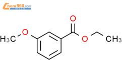 3-甲氧基苯甲酸乙酯结构式图片|10259-22-0结构式图片