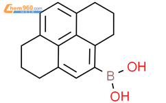 B-(1,2,3,6,7,8-六氢-4-芘基)硼酸结构式图片|1027060-96-3结构式图片