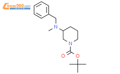 Tert-Butyl 3-(benzyl(methyl)amino)piperidine-1-carboxylate结构式图片|1027345-51-2结构式图片