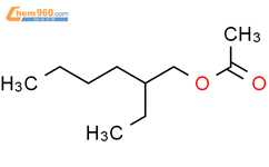 醋酸异辛酯结构式图片|103-09-3结构式图片