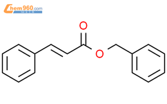 β-苯基丙烯酸苄基酯结构式图片|103-41-3结构式图片