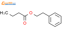 丁酸苯乙酯结构式图片|103-52-6结构式图片