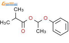 异丁酸苯氧乙酯结构式图片|103-60-6结构式图片