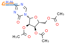 三乙酰-5-氮胞苷结构式图片|10302-78-0结构式图片