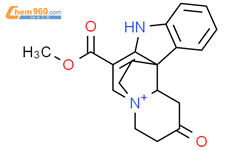 5,12b-Ethano-2H-indolo[3,2-a]quinolizin-5-ium, 1,3,4,6,8,12c-hexahydro-7-(methoxycarbonyl)-2-oxo-结构式图片|103068-05-9结构式图片