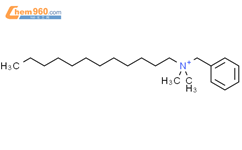 Benzenemethanaminium,N-dodecyl-N,N-dimethyl-结构式图片|10328-35-5结构式图片