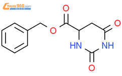 (S)-六氢-2,6-二氧代-4-嘧啶甲酸苯甲酯结构式图片|103300-84-1结构式图片