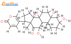 5β，11α-二羟基-12-氧代蟾蜍灵结构式图片|103313-96-8结构式图片