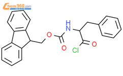 N-[(1S)-2-氯-2-氧代-1-(苯甲基)乙基]-氨基甲酸-9H-芴-9-甲酯结构式图片|103321-57-9结构式图片