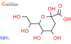 3-脱氧-D-甘露-2-辛酮糖酸铵结构式图片|103404-70-2结构式图片