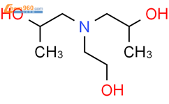 1,1'-(2-Hydroxyethyl)iminobis-2-propanol结构式图片|10353-86-3结构式图片