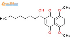 2-(1-hydroxyoctyl)-5,8-dimethoxynaphthalene-1,4-dione