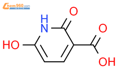 2,6-二羟基烟酸结构式图片|10357-91-2结构式图片